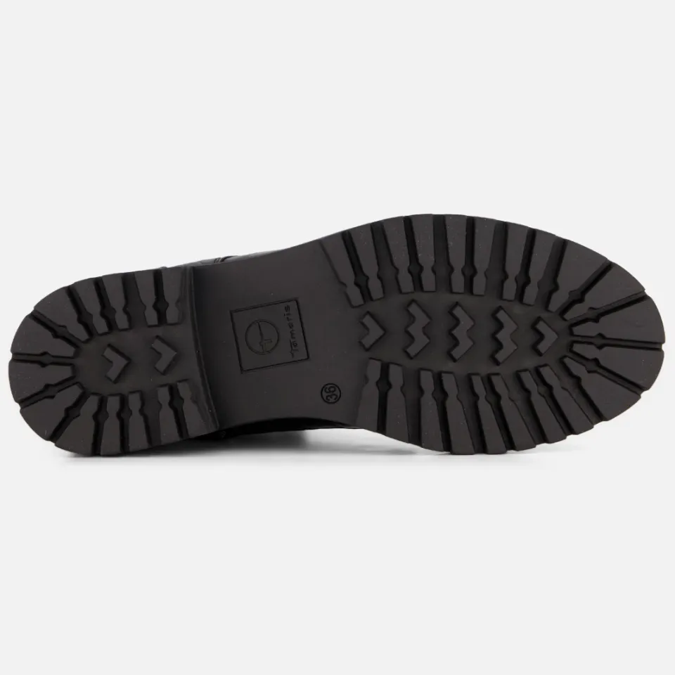 Tamaris veterboots croco zwart, foto 6