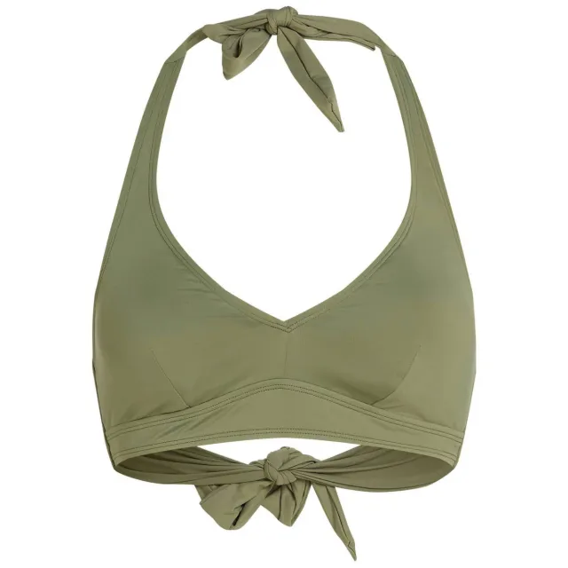 O'Neill Grenada halter bikinitop olijfgroen, foto 2