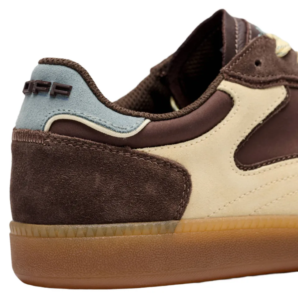 The Hoff Brand Park lage sneakers bruin, foto 5