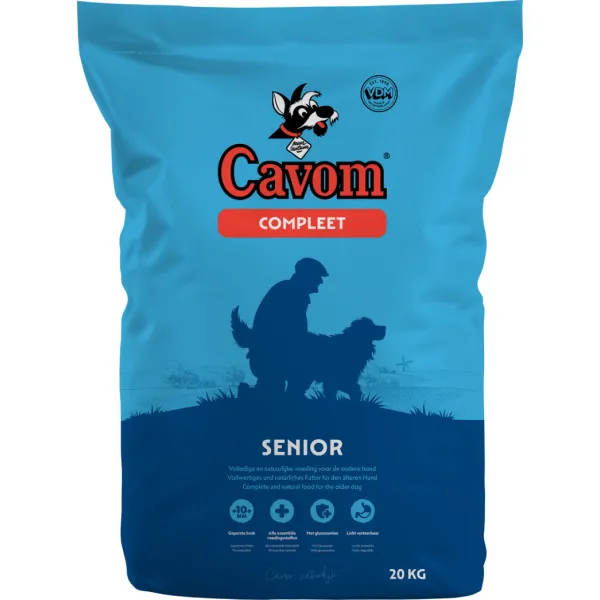 Cavom Hondenvoer Droog Compleet Senior