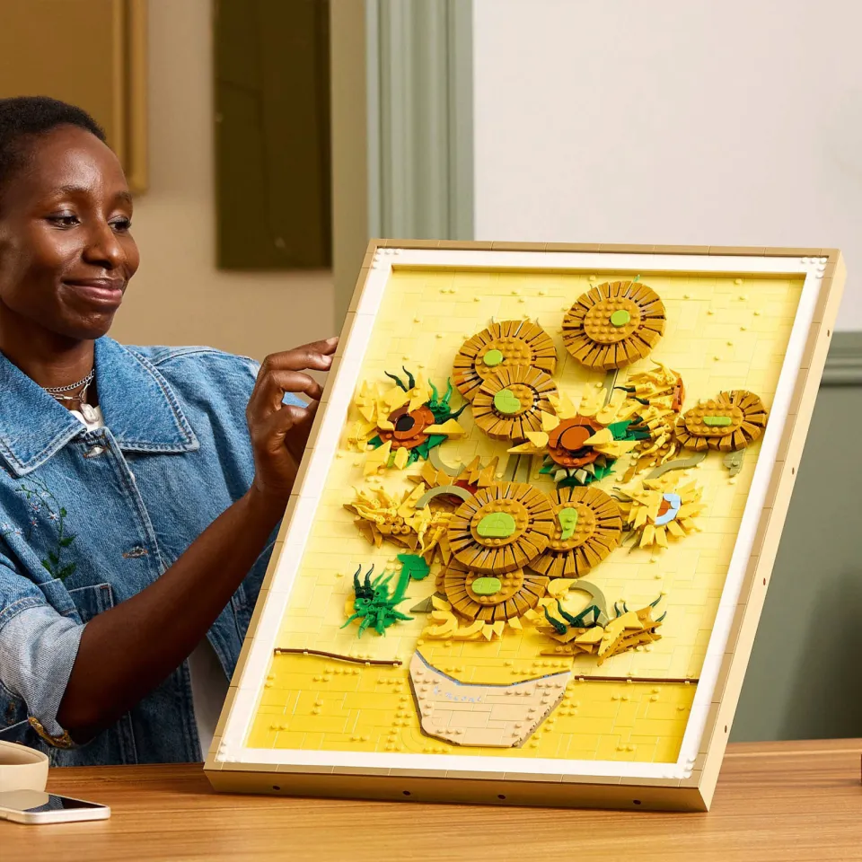 Lego Art Vincent van Gogh – Zonnebloemen Bouwset 31215, foto 5