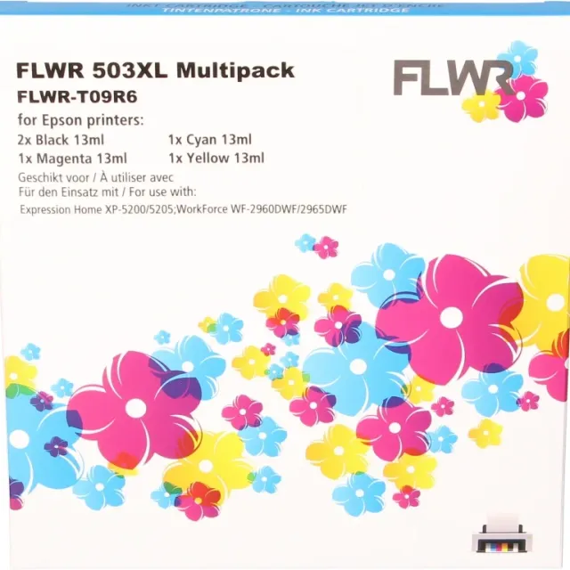 FLWR Epson 503XL Multipack zwart en kleur (Huismerk (compatible))