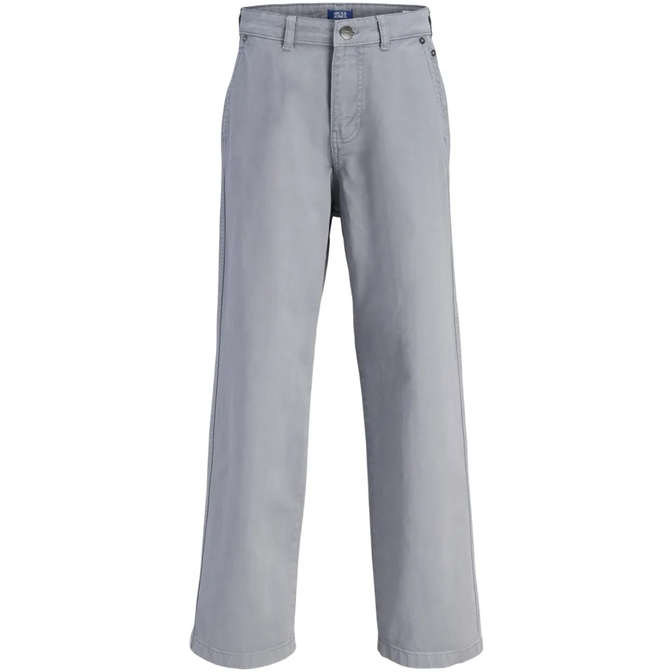 Jack & Jones Junior baggy casual broek grijsblauw, foto 2