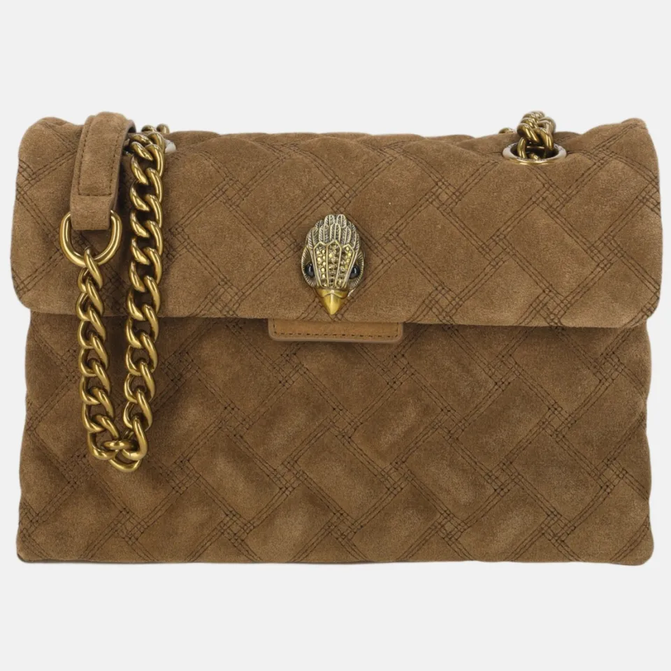 Kurt Geiger Kensington crossbody tas bruin, foto 3