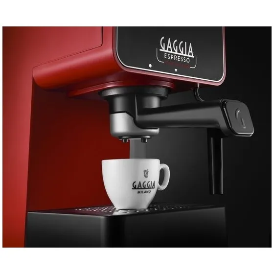 Gaggia Espresso Evolution espressomachine rood, foto 2