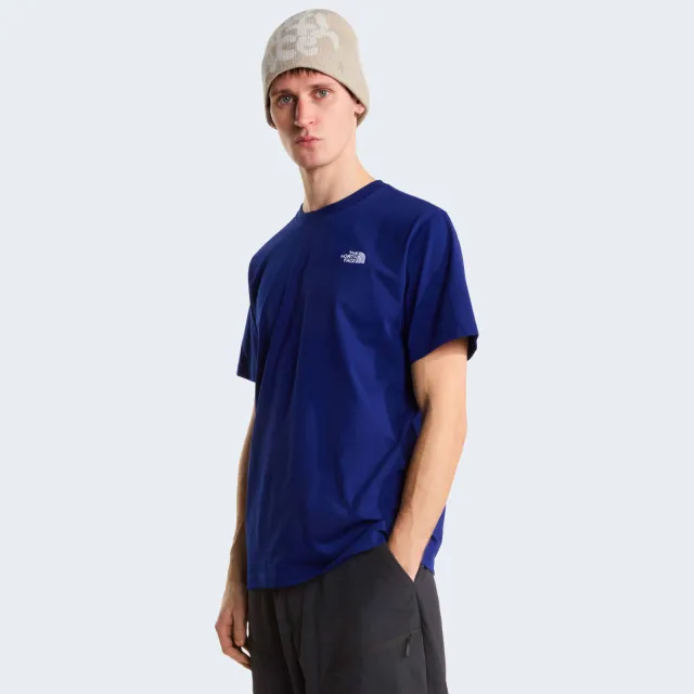 The North Face Evolution Simple Dome t-shirt blauw