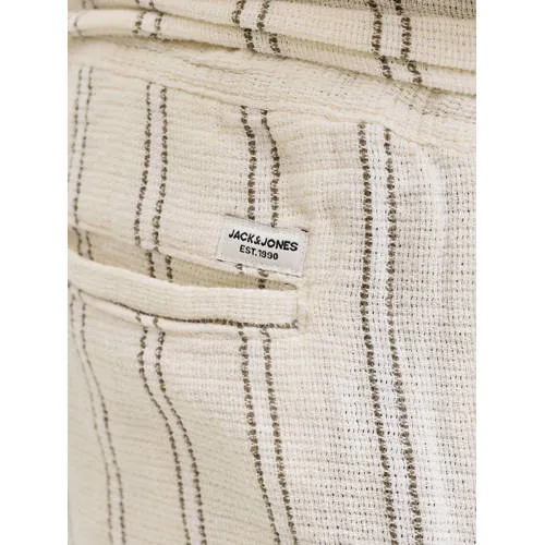 Jack & Jones Junior gestreepte casual short ecru, foto 6