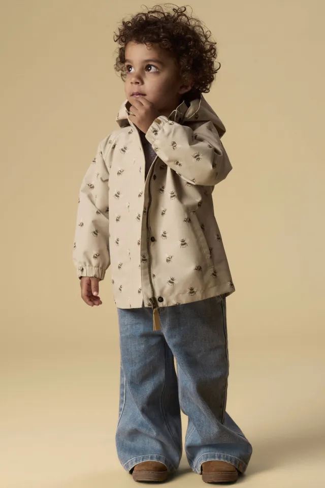 Lil' Atelier Mini regenjas beige
