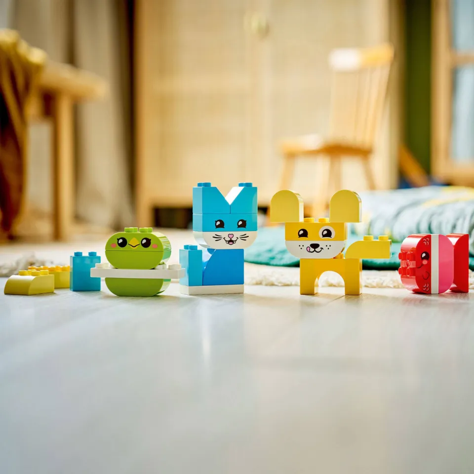 Lego DUPLO Mijn Eerste 3-in-1 Creatieve Huisdieren Speelgoed 10477, foto 4