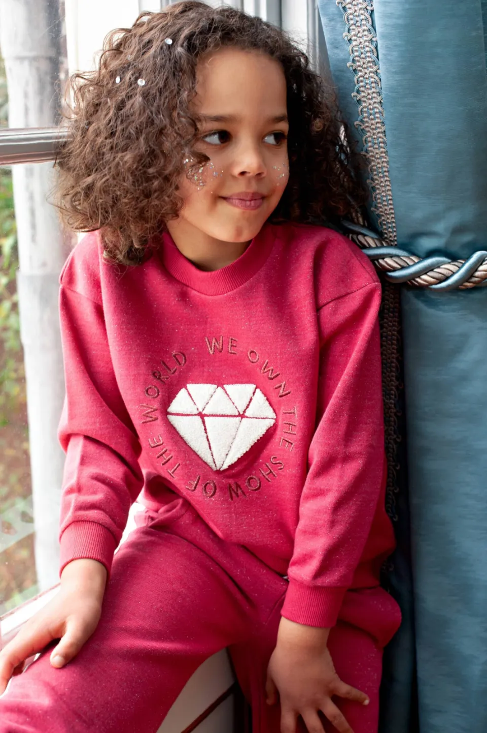 Jubel sweater met print - roze, foto 7