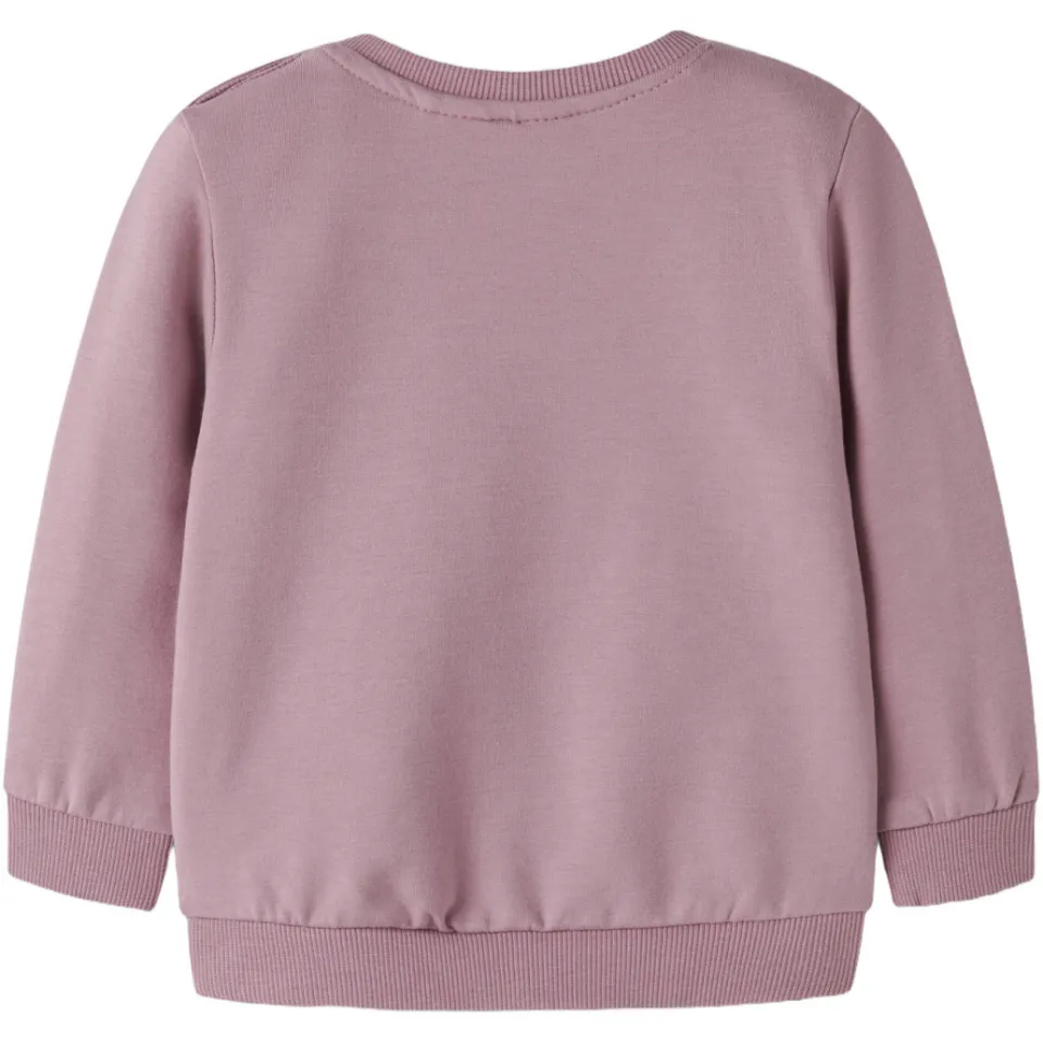 NAME IT BABY sweater met print - oudroze Printopdruk, foto 2