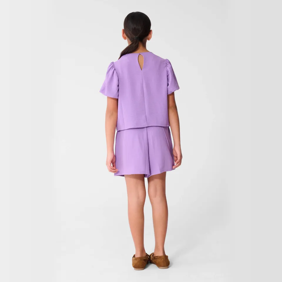 Shoeby GAM-SBTWIST blousetop paars, foto 4
