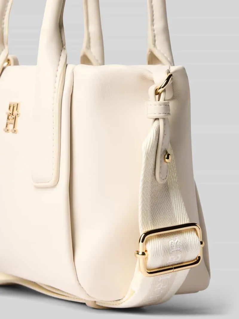 Tommy Hilfiger Handtas in leerlook beige, foto 5