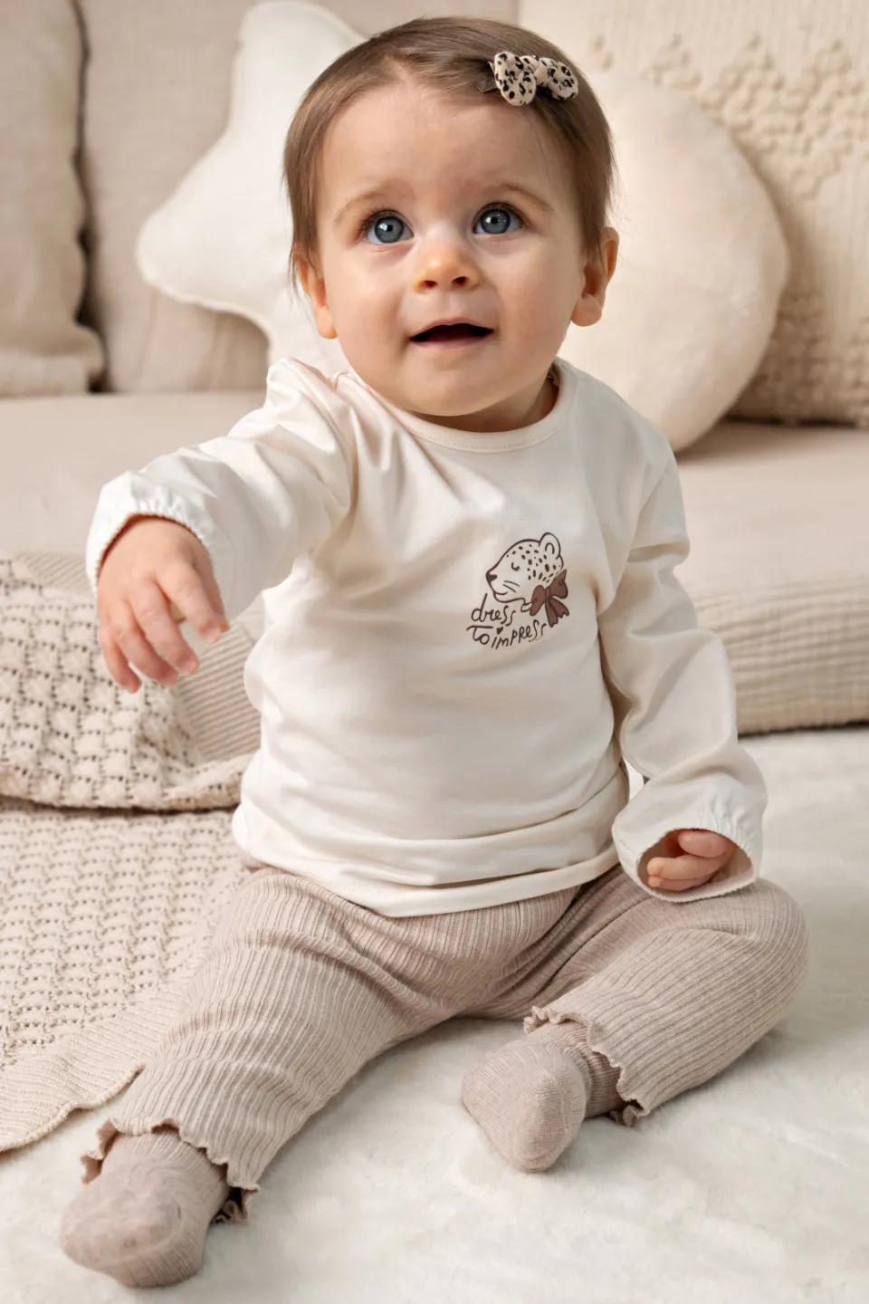 Feetje legging Dress to Impress taupe