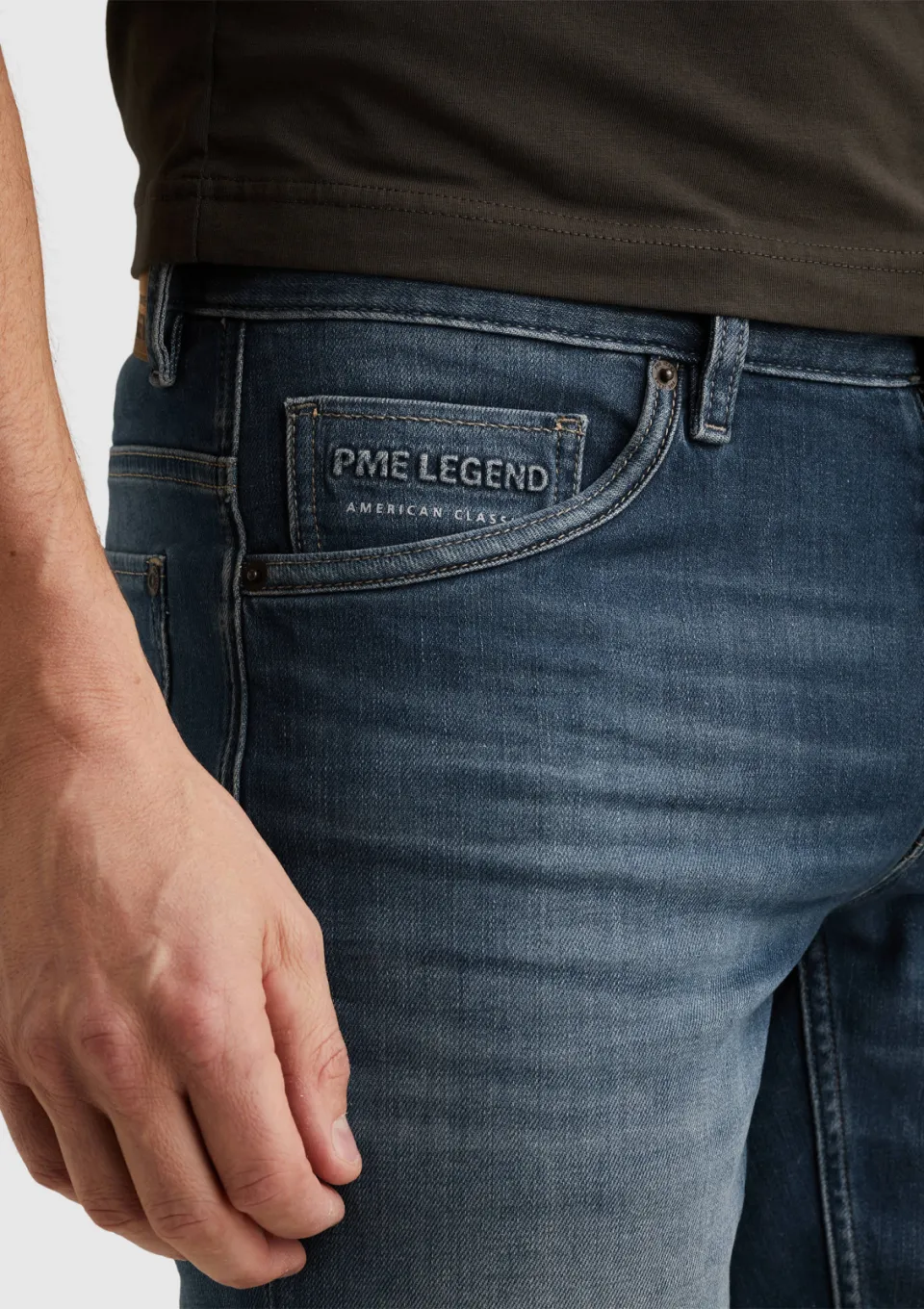 PME Legend NIGHTFLIGHT denim short blauw, foto 4
