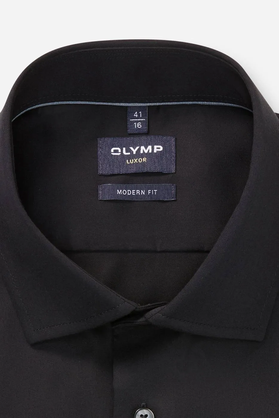 Olymp slim fit zakelijk overhemd - zwart, foto 3