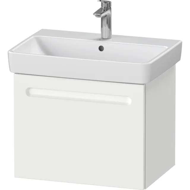 Duravit No.1 wastafelonderkast met 1 lade mat wit