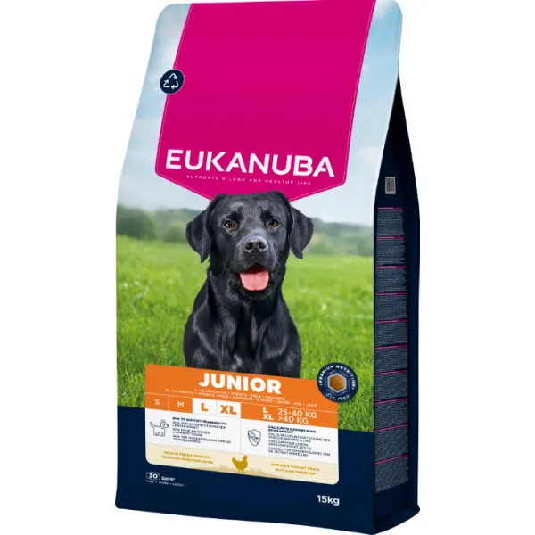 Eukanuba Junior Large kip hondenvoer