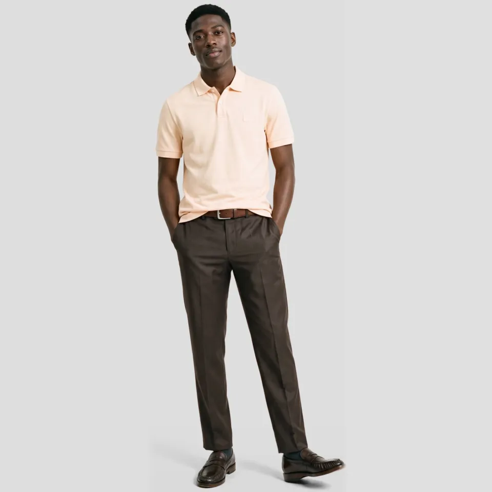 Boss slim polo oranje, foto 3