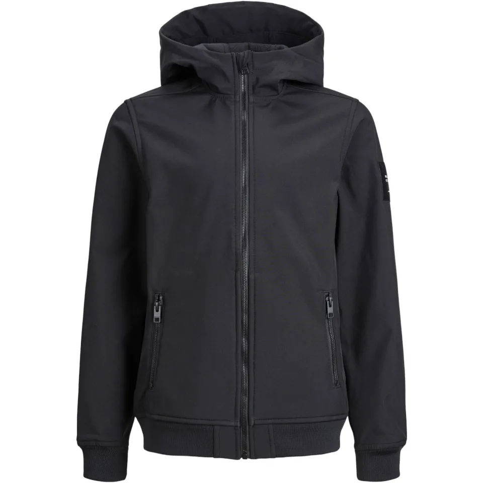 Jack & Jones softshell jas zwart, foto 2