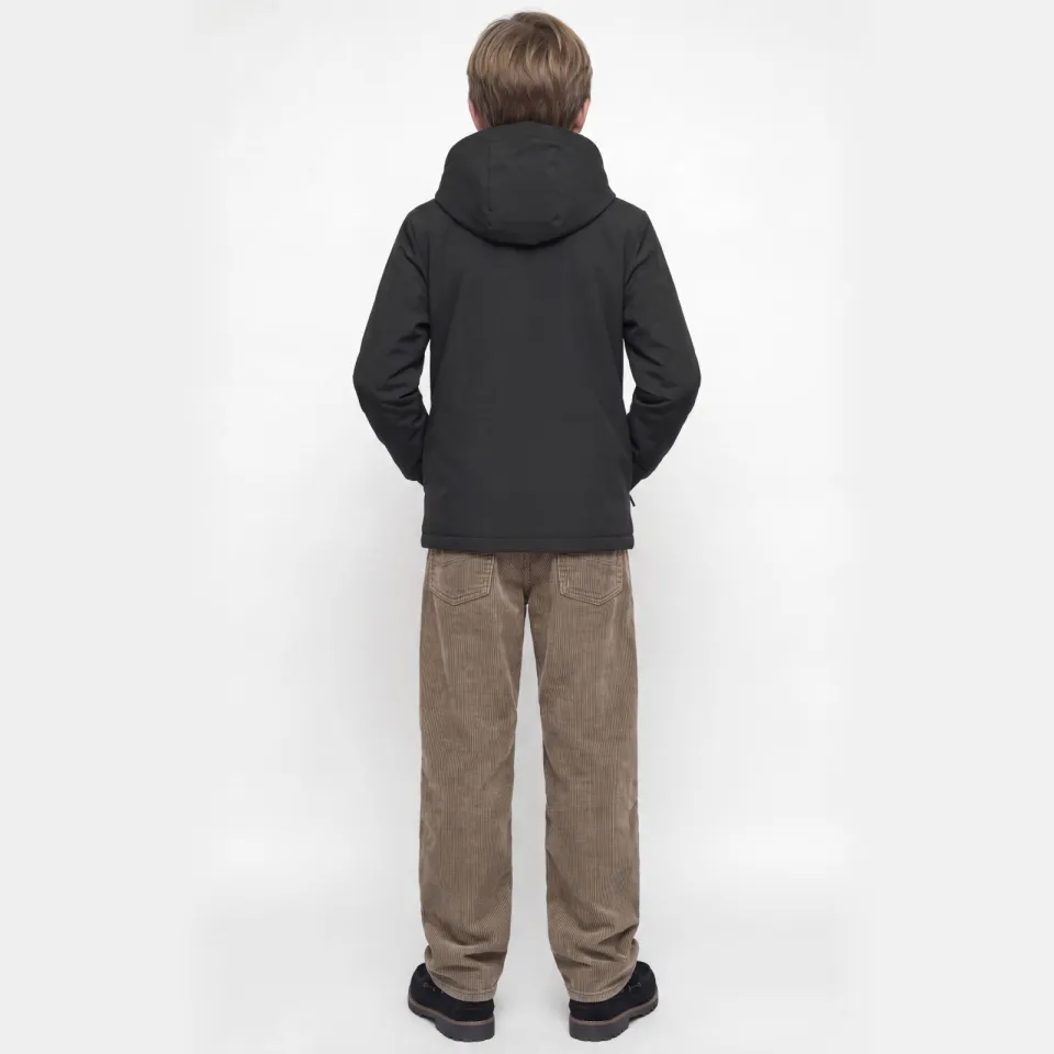 Jack & Jones Junior gewatteerde winterjas zwart, foto 3