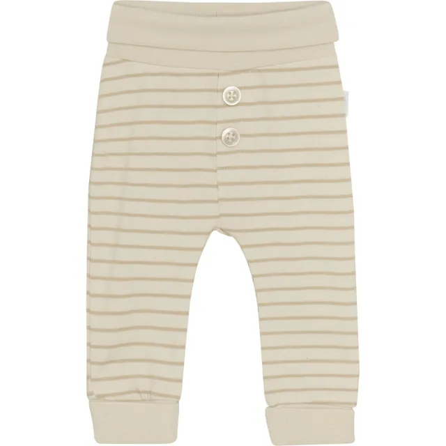 Noppies baby relaxed casual broek ecru Offwhite/beige