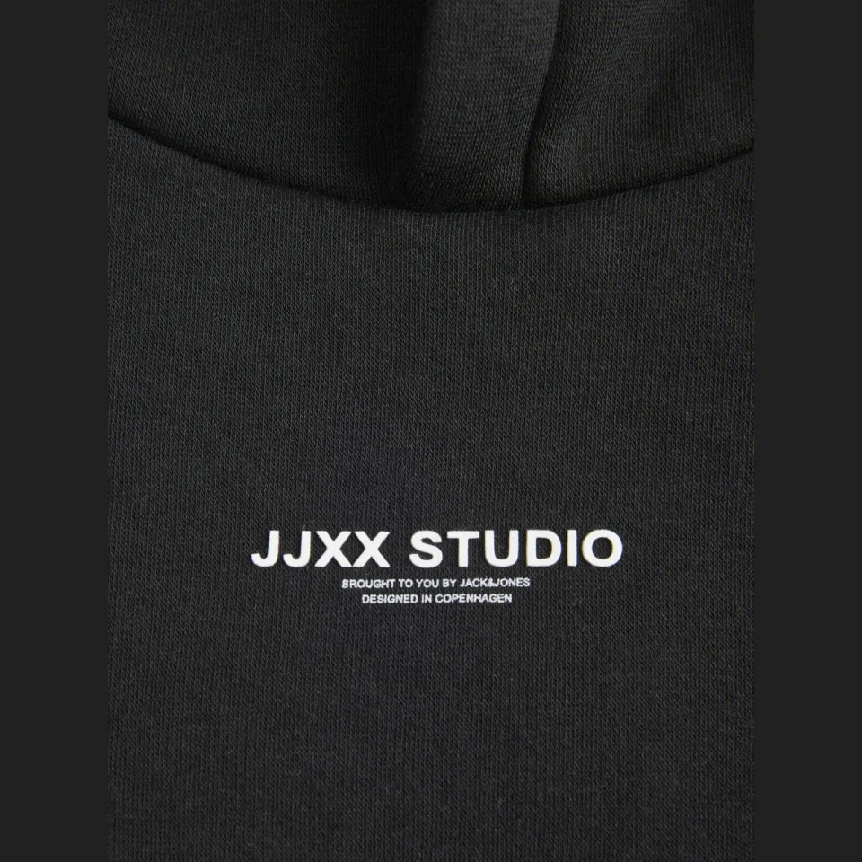 JJXX GIRL sweat hoodie met tekst - zwart, foto 6