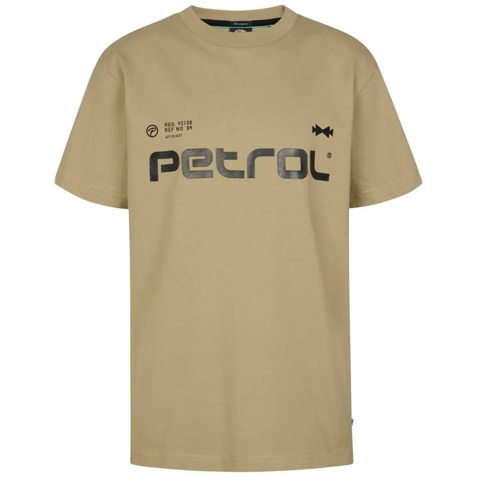 Petrol Industries zand T-shirt, foto 2