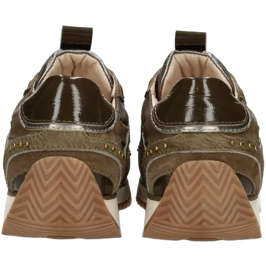 Poelman leren sneakers - groen, foto 4