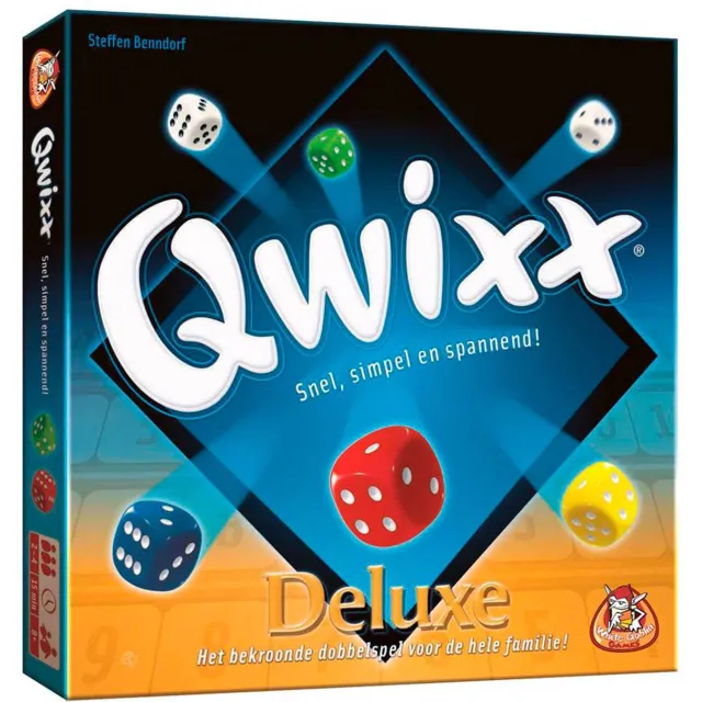 White Goblin Games Qwixx Deluxe dobbelspel, foto 2