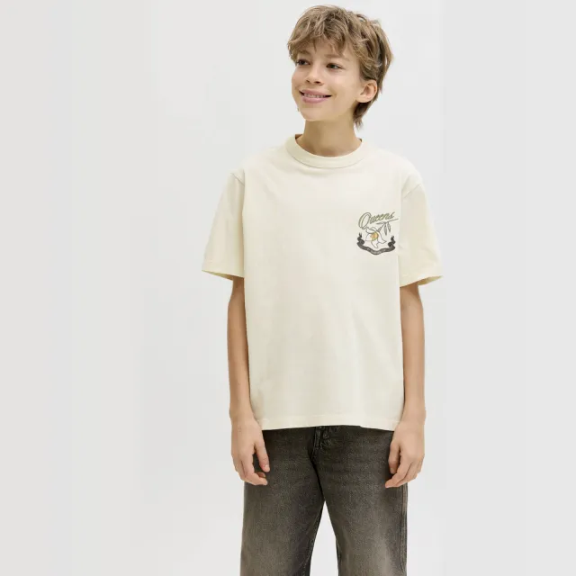 Jack & Jones Junior T-shirt ecru, foto 3