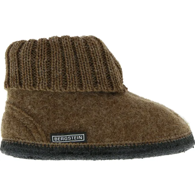 Bergstein kids pantoffels bruin