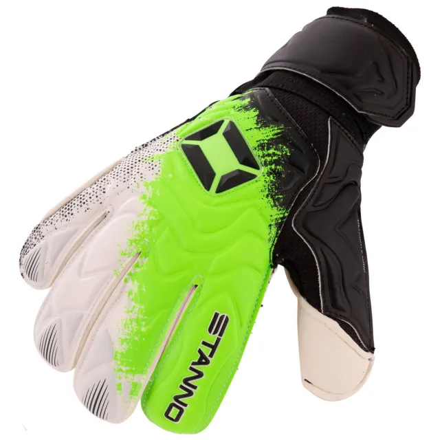 Stanno Ultimate Grip V JR junior keepershandschoenen - wit/groen/zwart
