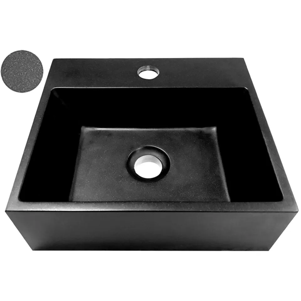 Boss & Wessing Fontein BWS 33.5x29x11.5 cm Keramiek Quartz quartz grijs, foto 2