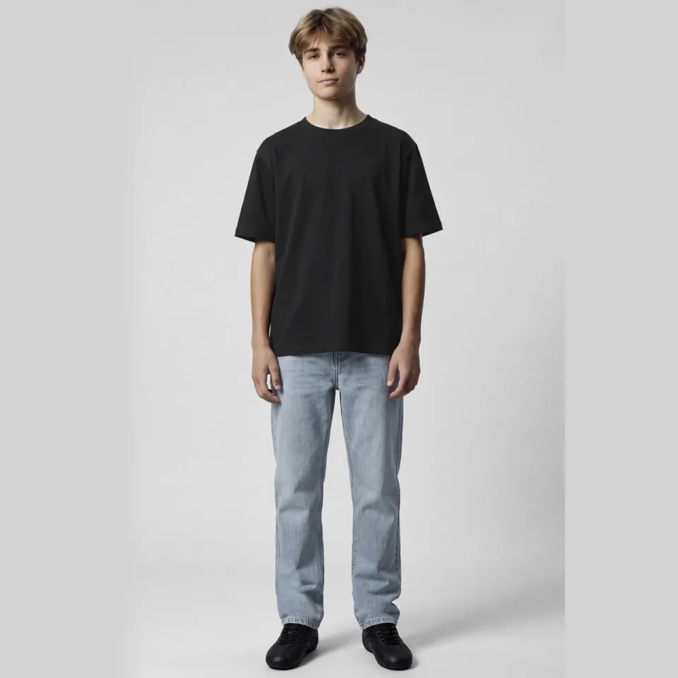 LMTD straight leg jeans - light blue denim Vintage Light blue denim