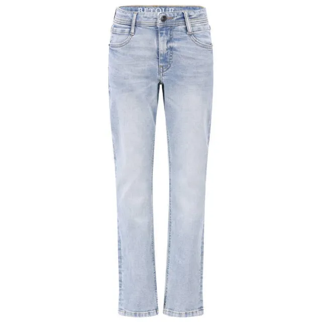 Retour Jeans straight leg jeans light blue denim