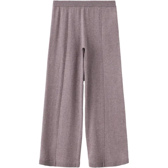Mango wide leg broek paars, foto 2