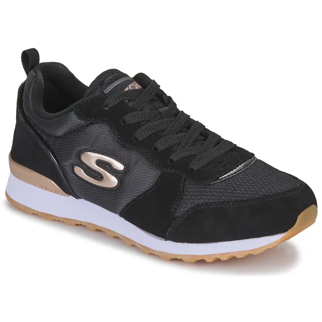 Skechers Golden Gurl lage sneakers zwart