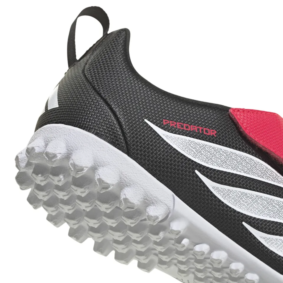 Adidas Performance Predator Club junior imitatieleren voetbalschoenen - zwart/wit/rood, foto 6