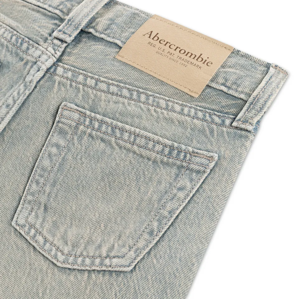 Abercrombie & Fitch baggy jeans - lichtblauw, foto 2