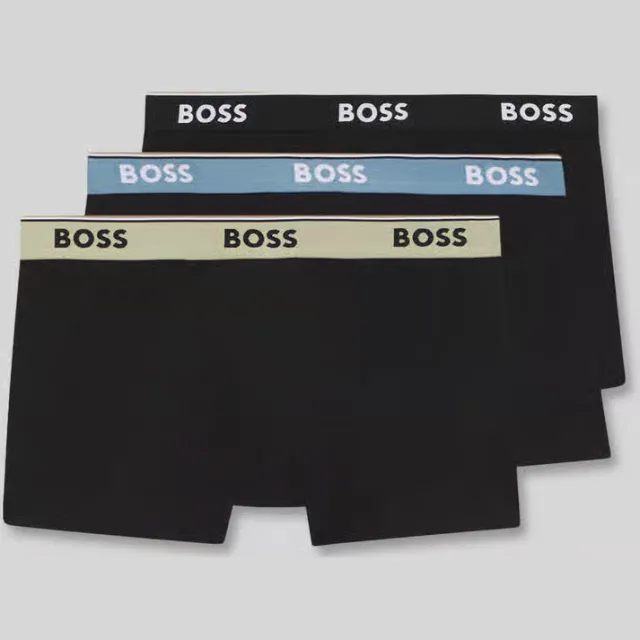 Boss Power Trunk boxershorts zwart 3-pack, foto 2