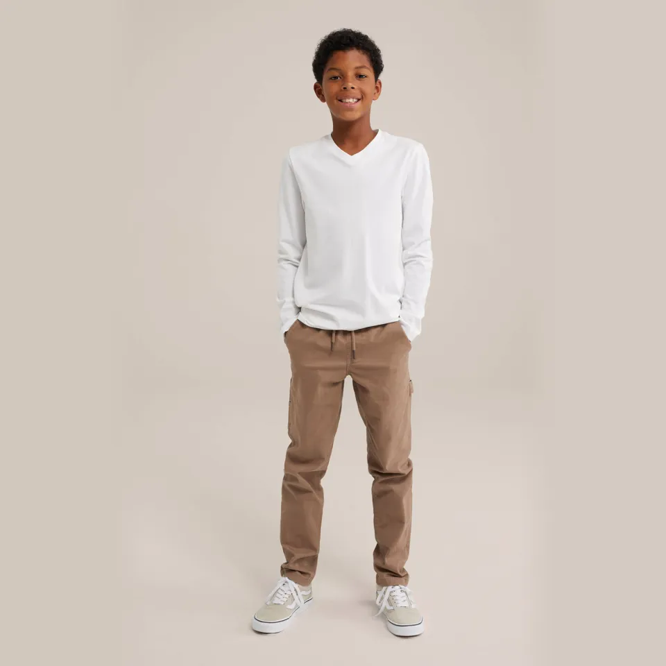 WE Fashion basic longsleeve wit, foto 4