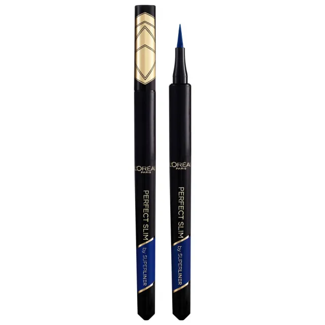 L'oréal Superliner Perfect Slim eyeliner 04 Navy blauw