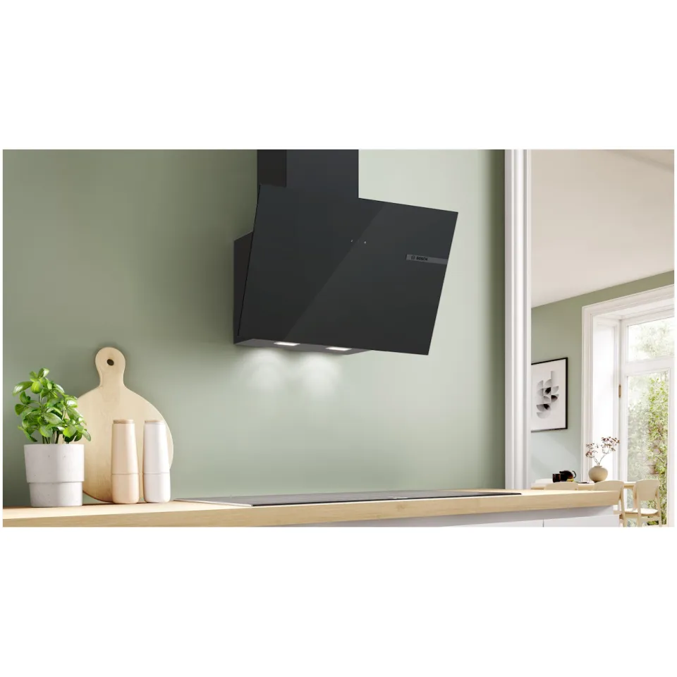 Bosch DWK65DF61 schouwkap zwart, foto 2