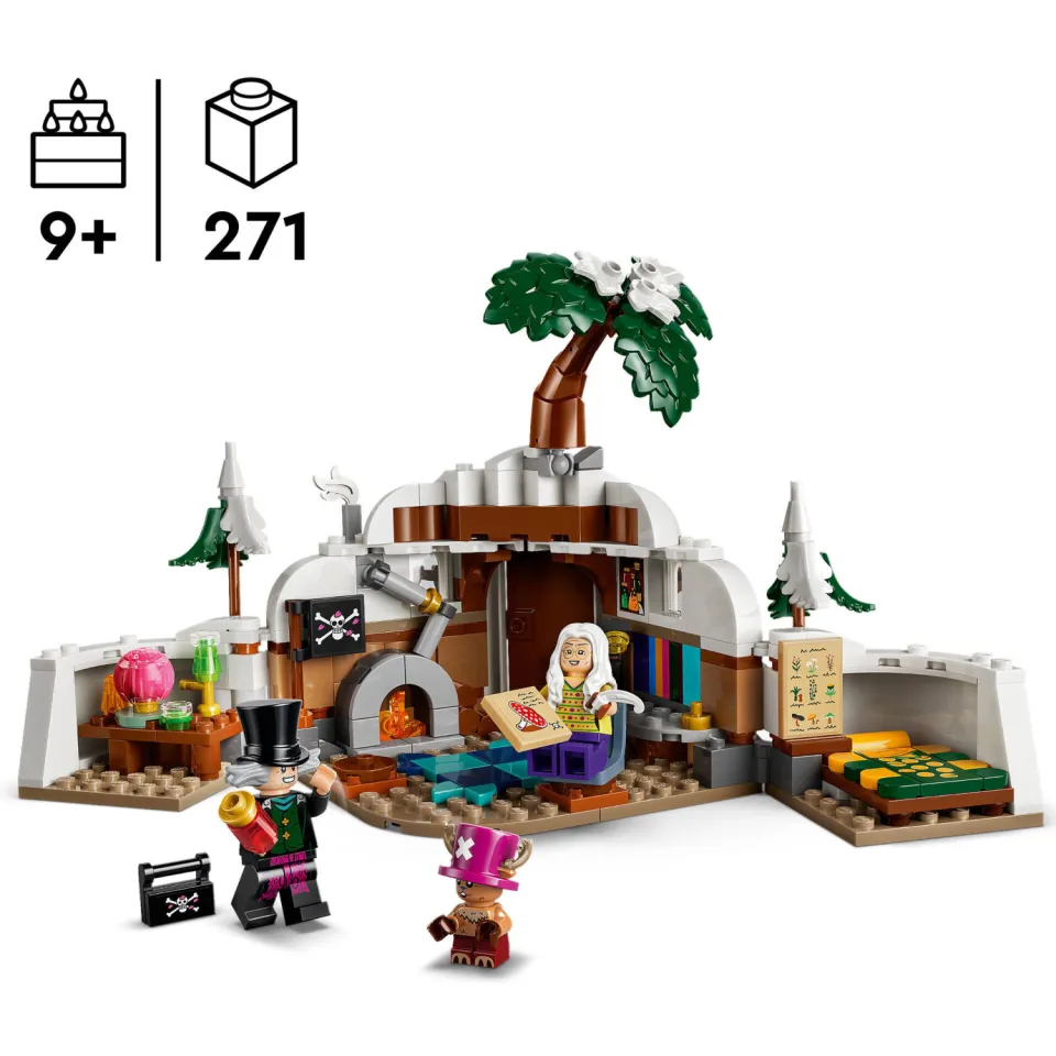 Lego One Piece De Schuilplaats van Dr. Hiriluk Bouwpakket 75641, foto 7