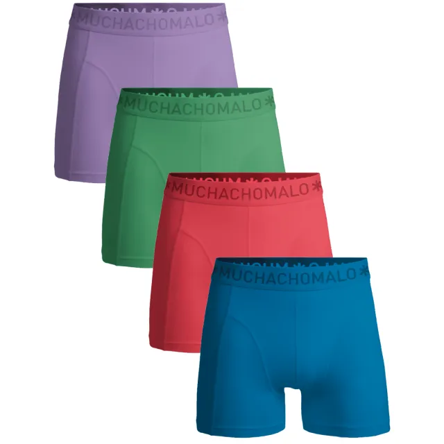 Muchachomalo Heren 4-pack Boxershorts Veelkleurig