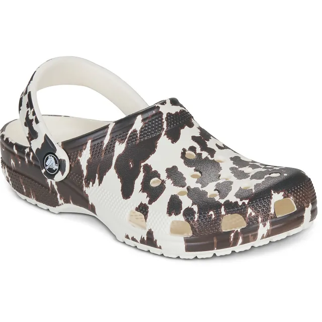 Crocs Klompen Crocs Classic Pop Animal Clog White