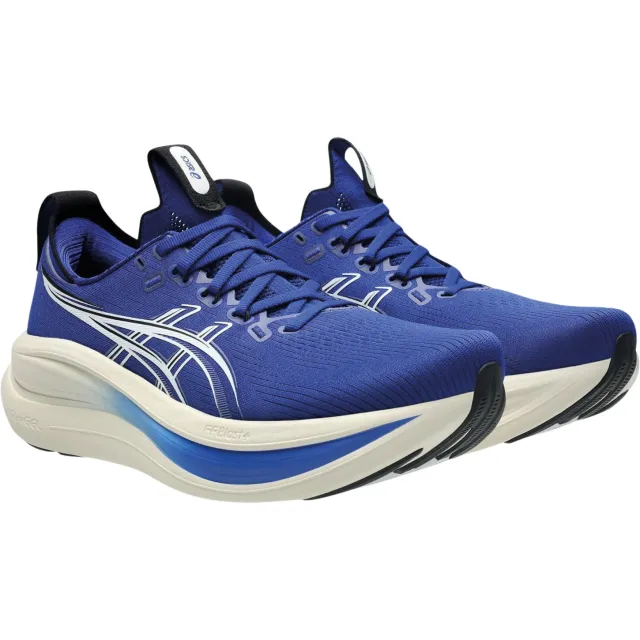 Asics Gel-Nimbus 28 Hardloopschoenen Heren blauw/ Cream