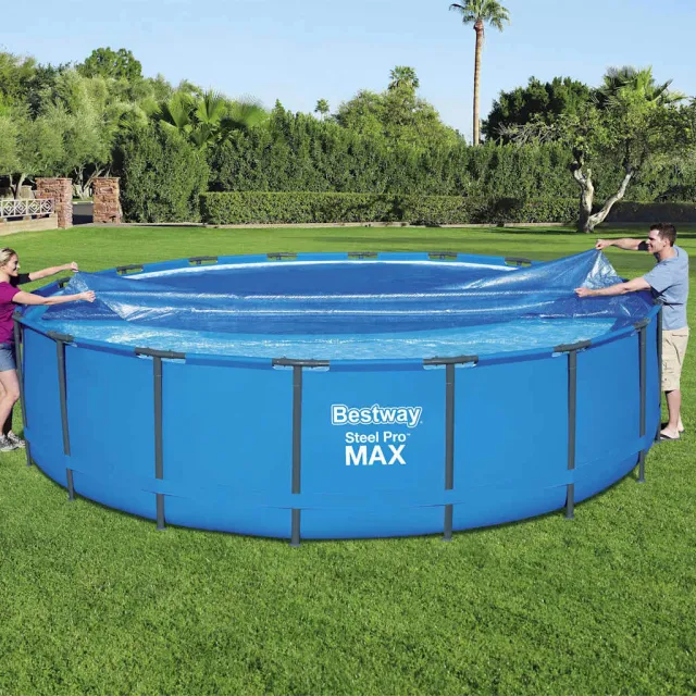 Bestway Solarzwembadhoes Flowclear 549 cm Blauw
