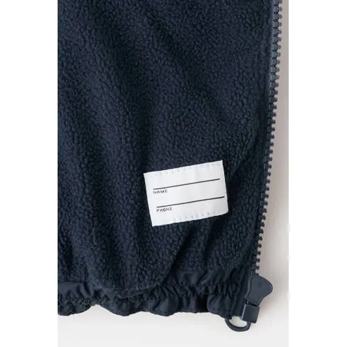 Mango gewatteerde winterjas marineblauw, foto 3